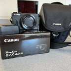 Canon PowerShot G7X Mark III Digital Camera 4K 20MP WiFi Vlog Camera – Like New