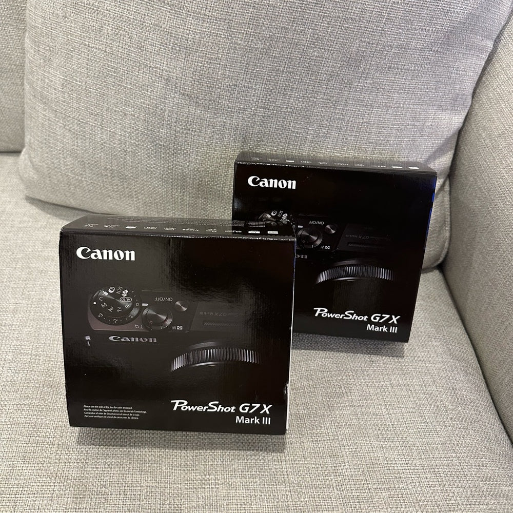 Canon PowerShot G7X Mark III Digital Camera 4K 20MP WiFi Vlog Camera