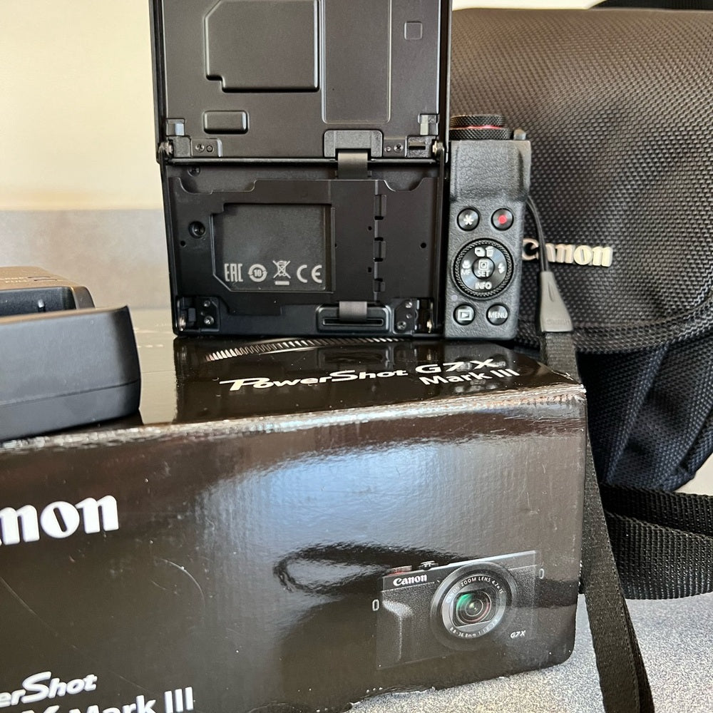 Canon PowerShot G7X Mark III Digital Camera 4K 20MP WiFi Vlog Camera – Like New