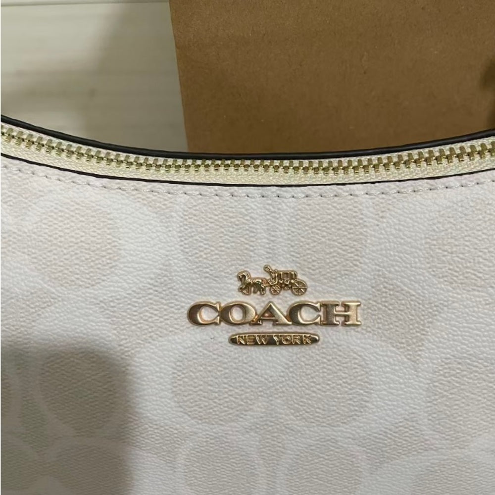 Coach Teri Shoulder Bag with gold chain strap