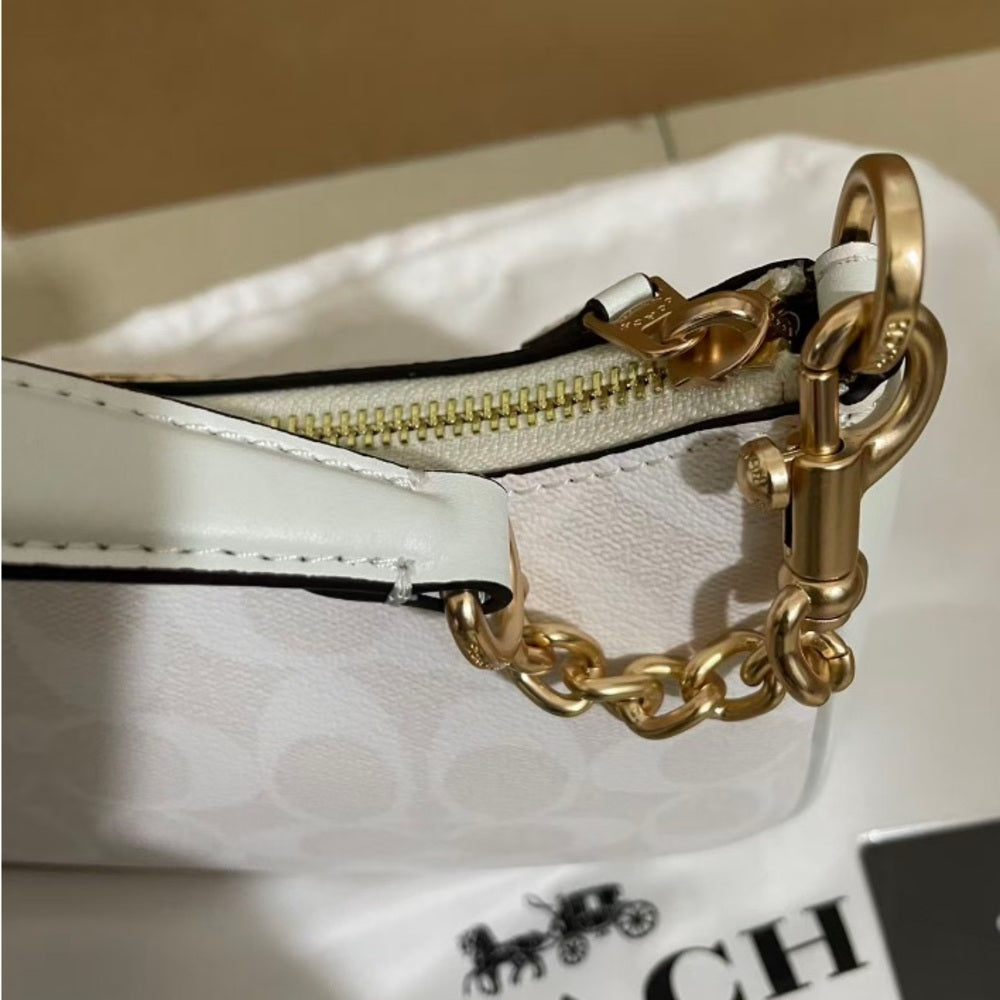Coach Teri Shoulder Bag with gold chain strap
