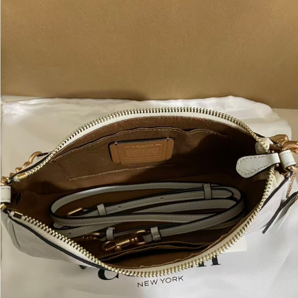 Coach Teri Shoulder Bag with gold chain strap