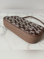 Coach Plaza Shoulder Bag – Crystal Signature Jacquard | Style CFG63