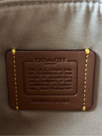 Coach Plaza Shoulder Bag – Crystal Signature Jacquard | Style CFG63