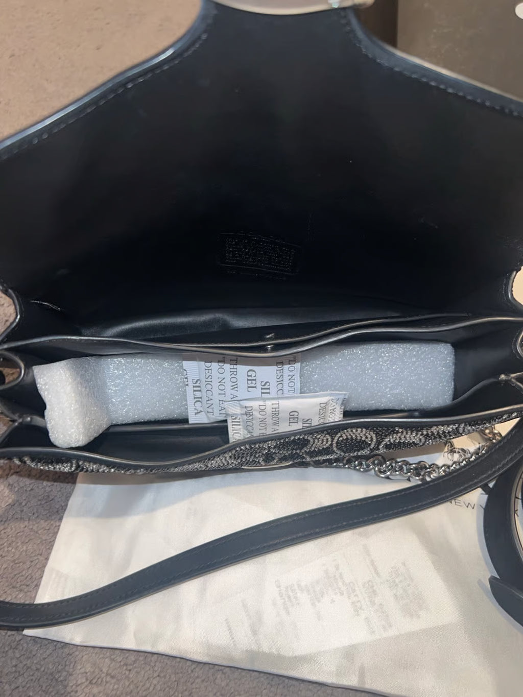 Coach Signature Crystal Soft Tabby 26