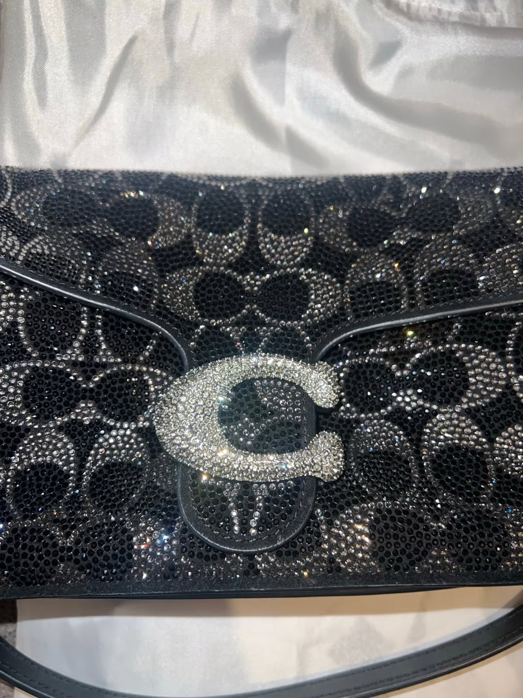 Coach Signature Crystal Soft Tabby 26