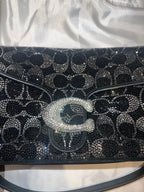 Coach Signature Crystal Soft Tabby 26