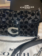 Coach Signature Crystal Soft Tabby 26