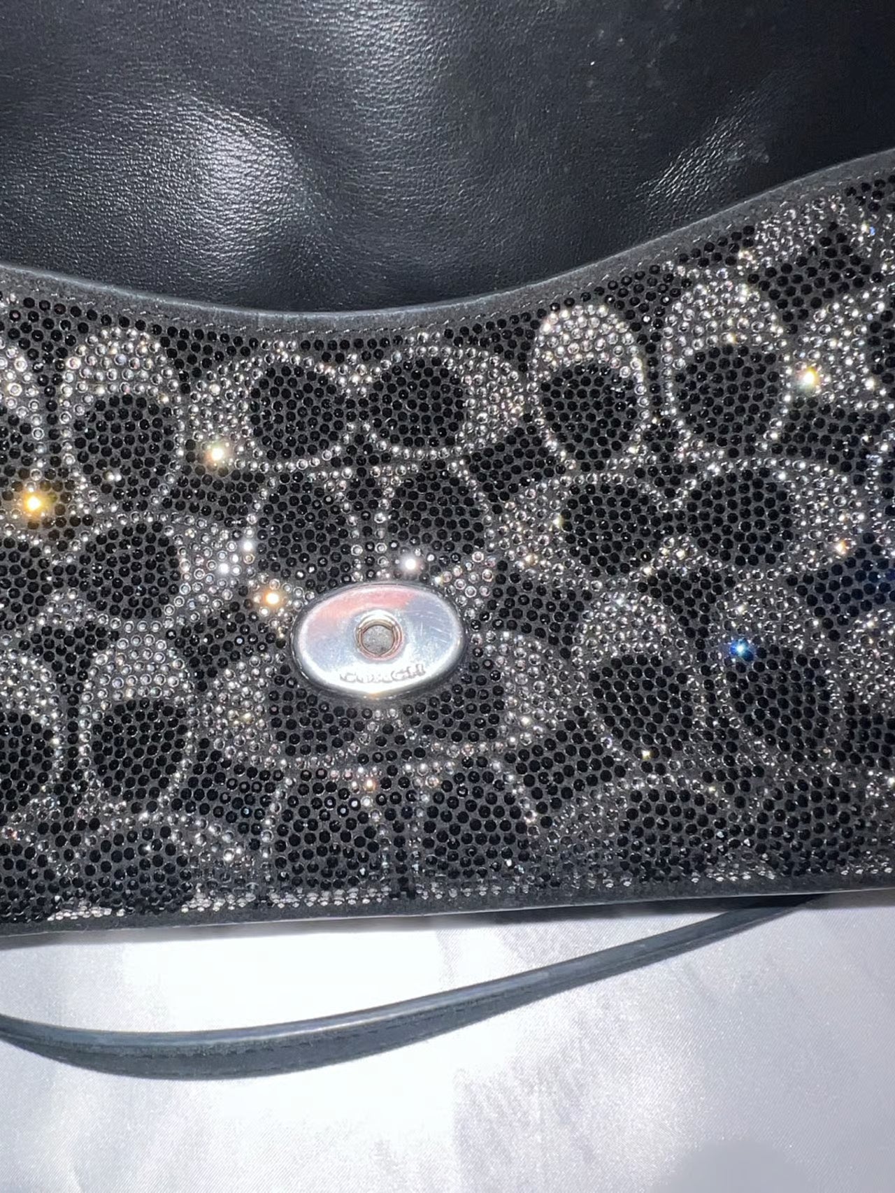 Coach Signature Crystal Soft Tabby 26