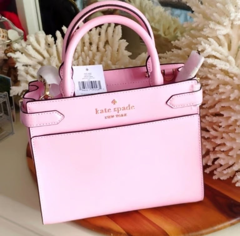 Kate Spade Staci Small Satchel — Pink Horizon NWT
