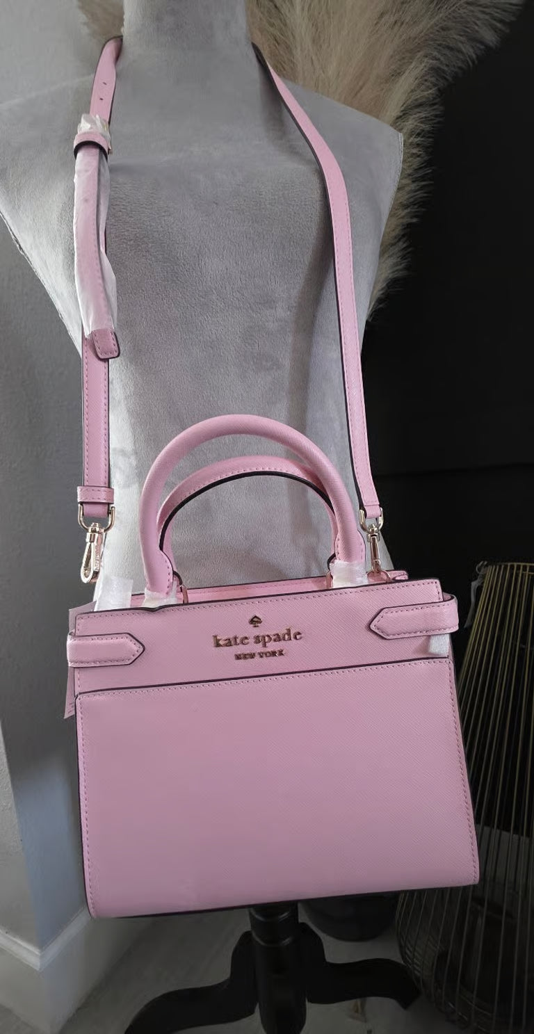 Kate Spade Staci Small Satchel — Pink Horizon NWT