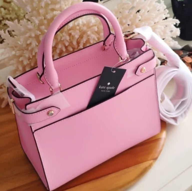 Kate Spade Staci Small Satchel — Pink Horizon NWT