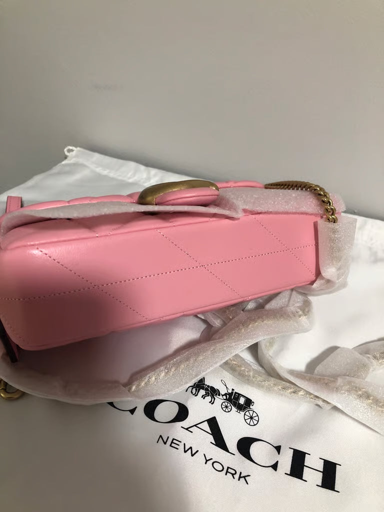 Coach Flower Pink Tabby 19 — NWT