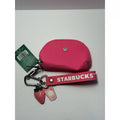 Starbucks Pink Keychain Pouch with Strap
