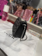 Coach Black Crystal Swinger Bag — Like New