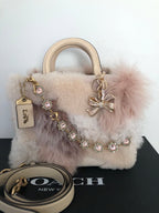 Coach Shearling Rogue 25 — Like New
