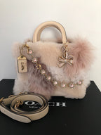Coach Shearling Rogue 25 — Like New