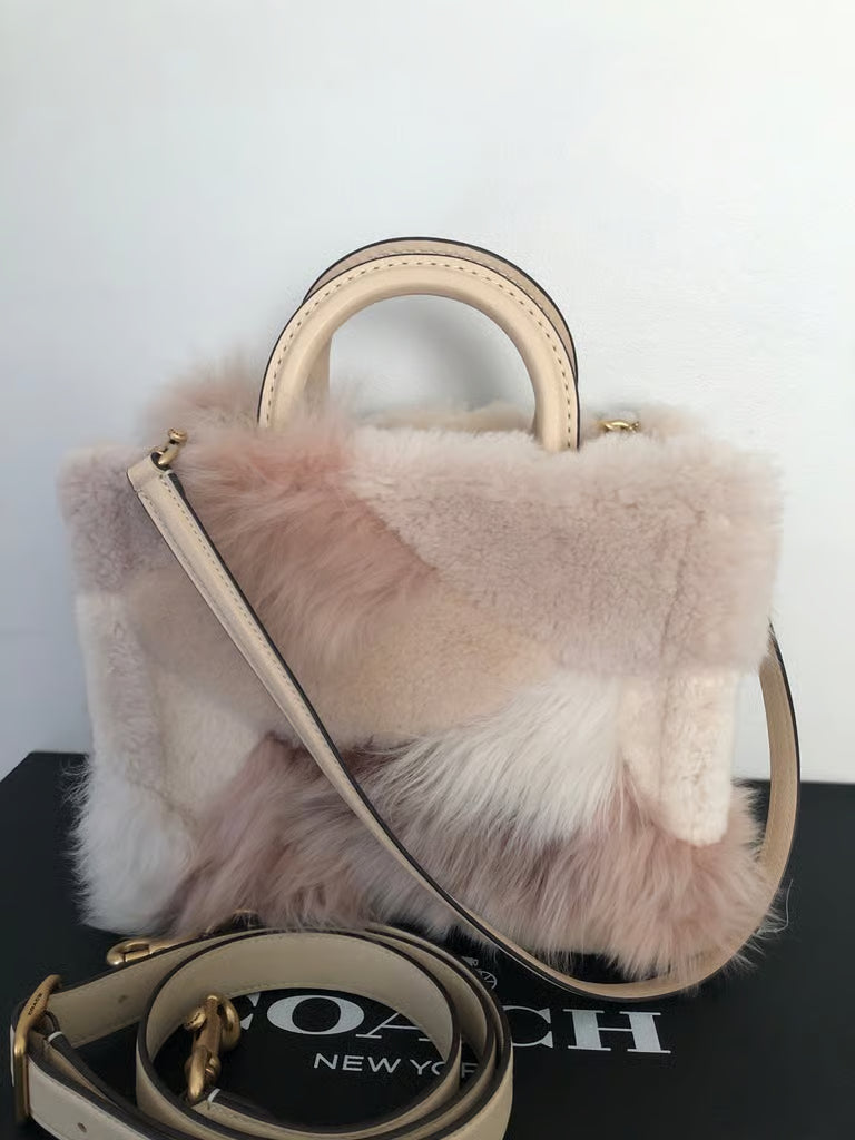 Coach Shearling Rogue 25 — Like New