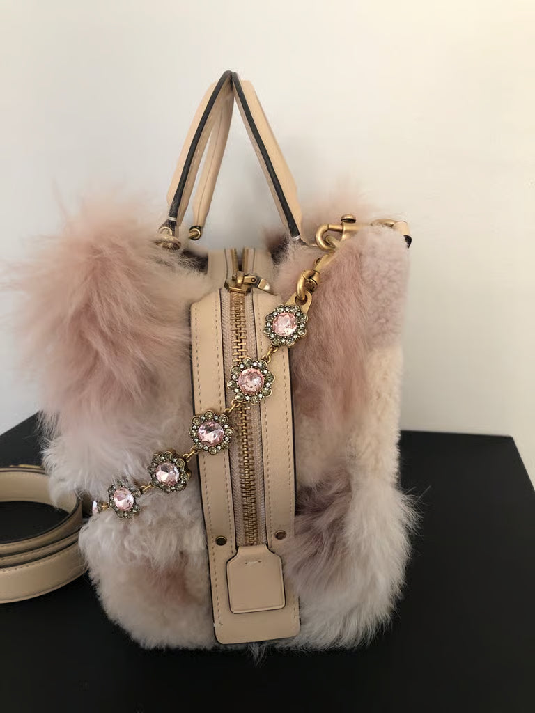 Coach Shearling Rogue 25 — Like New