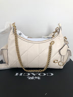 Coach Pocket Juliet 30 Quilted Chalk — NWT