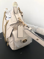 Coach Pocket Juliet 30 Quilted Chalk — NWT