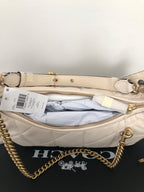 Coach Pocket Juliet 30 Quilted Chalk — NWT