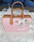 Large Rowan Satchel With Charms — Powder Pink NWT