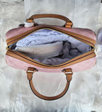 Large Rowan Satchel With Charms — Powder Pink NWT