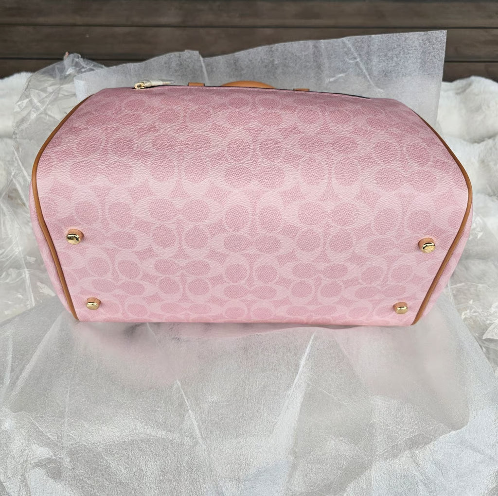 Large Rowan Satchel With Charms — Powder Pink NWT
