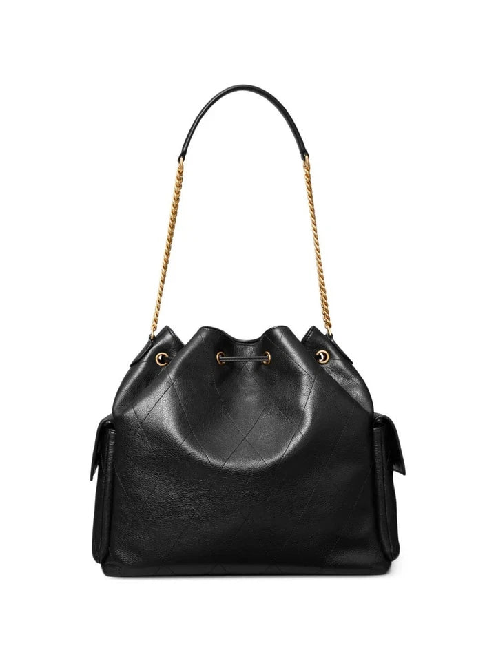 Tory Burch Small Charlie Drawstring Shoulder Bag